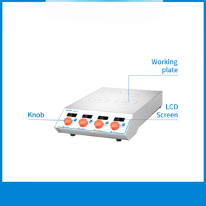Agitador Magnético de Laboratorio Veidt Lab de 4 Posiciones, Mezclador Multiposición Sin Calentamiento, SS316, OEM Personalizable, Control de Velocidad con Precisión del 0.1% - Product Image 3