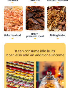 30-слойная промышленная сушилка для пищевых продуктов, обезвоживатель для фруктов и овощей, сушилка для фруктов и овощей из нержавеющей стали - Product Image 6