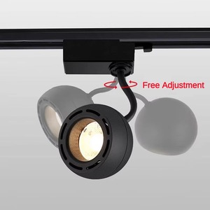 Projecteurs à Angle Réglable pour Rails COB, Luminaire en Aluminium pour Magasin <span class=keywords><strong>de</strong></span> Vêtements, Maison - Product Image 6