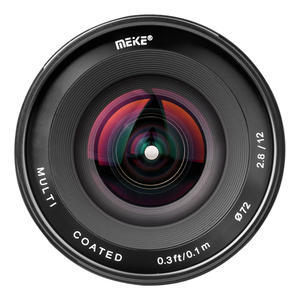 Objectif grand angle manuel Meike MK-12mm F2.8 pour appareil photo sans miroir Canon/<span class=keywords><strong>Nikon</strong></span>/Sony/Fuji/M4/3 - Product Image 2