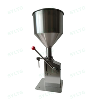 Machine de remplissage manuelle et pneumatique A03 pour confiture, pâte, jus, dentifrice, lotion, miel, huile et autres liquides