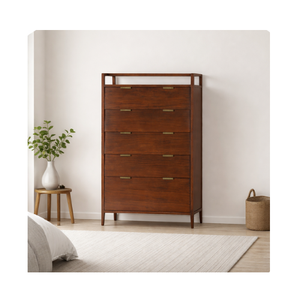 Collection SAPA RANGE Commode en bois pour chambre et salon, armoire haute écologique, mobilier de maison de haute qualité - Product Image 1