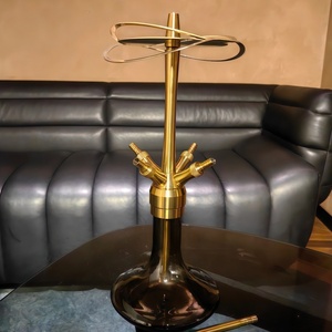 Premium Tsar Alexander 4 Hose <b>Hookah</b> Stainless Steel <b>Hookah</b> Shop Lounge Furniture Bar Restaurant Cafe Club Party Smoking <b>Hookah</b> - Product Image 6