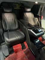 Siège VIP Captain 4 places Aero Seat LC300 Toyota Sequoia le mieux noté, kit avec réfrigérateur, cuir PU, extension de l'espace entre les jambes, glissière arrière