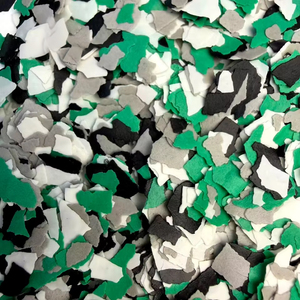 Flocons de couleur époxy riches en pigments pour la conception et la décoration personnalisées de sols en époxy - Product Image 1