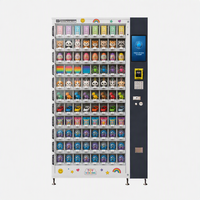 Distributeur automatique de boîtes mystères personnalisées en gros avec casier intelligent à grille pour jouets, boîtes mystères et objets de collection, doté d'un écran tactile et d'un paiement par carte