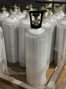 DOT ISO Aluminium 1-50L Nachfüllbarer Helium-Stickstoff-CO2-Gasflaschentank - Product Image 3