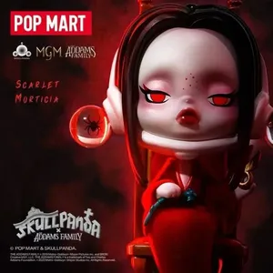 POP MART SKULLPANDA Serie <span class=keywords><strong>Familia</strong></span> <span class=keywords><strong>Addams</strong></span> Caja Sorpresa Coleccionable Figura Anime Adorable Adorno de Escritorio - Product Image 4