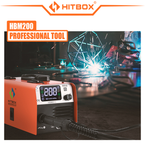 Machine à souder HITBOX HBM200 3in1 MMA/STICK/ARC/LIFT <span class=keywords><strong>TIG</strong></span>/<span class=keywords><strong>gaz</strong></span> <span class=keywords><strong>argon</strong></span>/fourré MIG - Product Image 4