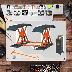 MR35 Portable 3,5 T Elevador de tijera de posición baja Elevador hidráulico para automóviles y motocicletas - Product Image 3