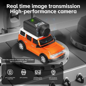 รถบังคับวิทยุขนาดเล็ก Wltoys SJY-6405-C/6406-C พร้อมกล้อง ขนาด 1:64 ของเล่นบังคับวิทยุแบบชาร์จไฟได้ไร้สายสำหรับเด็ก ควบคุมผ่านแอพ - Product Image 4