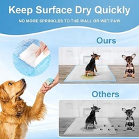 Tapis d'apprentissage pour chiots super absorbants, anti-odeurs, parfum banane fraîche, pour l'apprentissage de la propreté des chiots