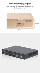 Hioso HA7302CST อุปกรณ์ OLT สำหรับใช้งานภายในอาคาร รองรับ Epon/Gepon พร้อมพอร์ต SFP 2 พอร์ต และพอร์ต Ethernet RJ45 1000M จำนวน 2 พอร์ต คุณภาพสูง มินิ ONU ไฟเบอร์ออปติก รองรับ PON ได้ 128 พอร์ต - Product Image 5