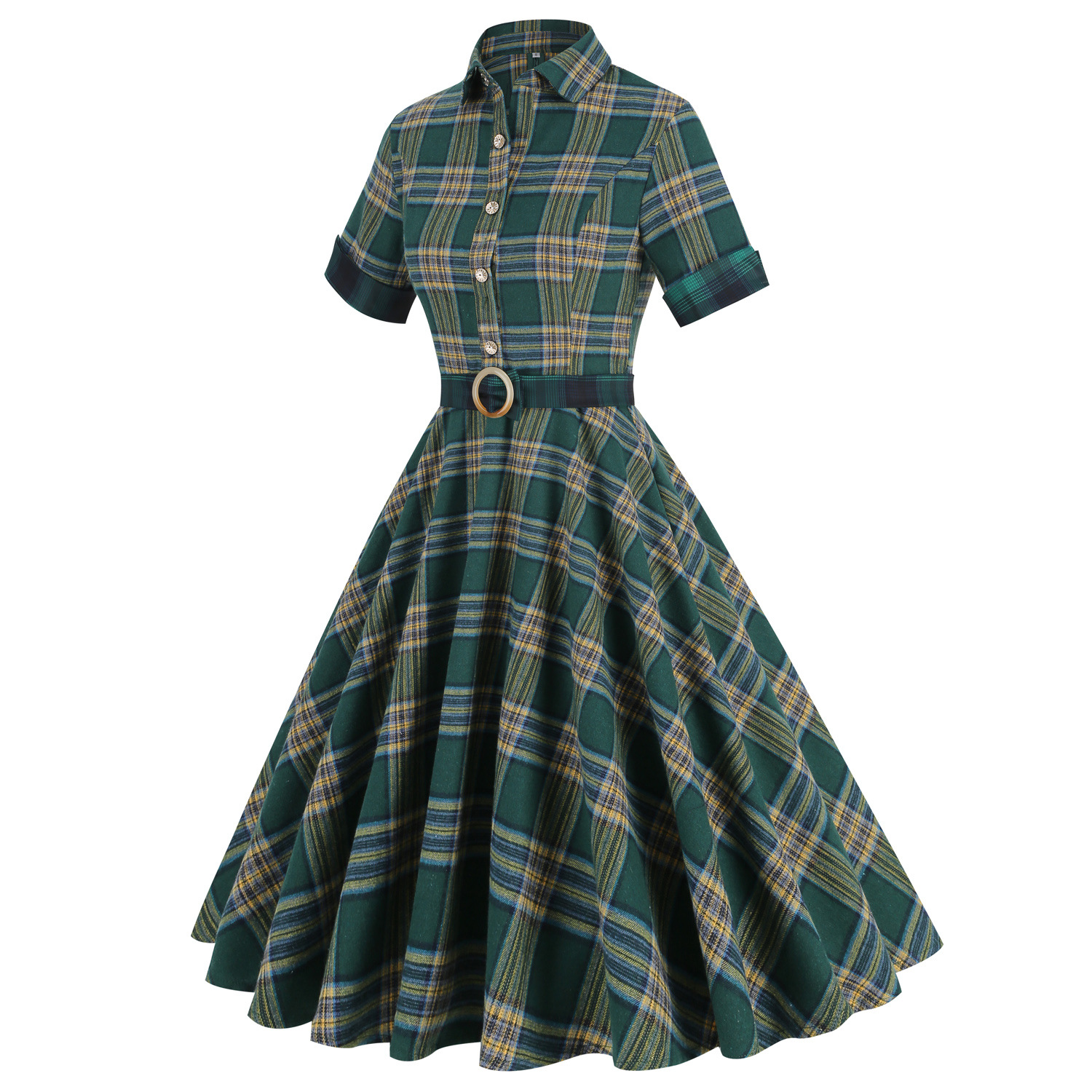 navy blue dress for baby girl 1960s Womens A Line Mini Dress in 3 Versions by CloesCloset main image 1