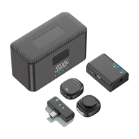Microphone de jeu sans fil 2,4 G à réduction active du bruit pour téléphone, équipement d'enregistrement de studio pour téléphone portable et appareil photo