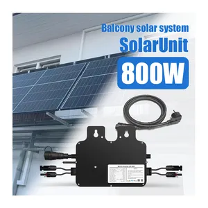 Europese Magazijn 800W Solar Grid Micro-Omvormer 600W Vde 0126 4105 Ingebouwde Relais 2-mppt Slimme Microomvormer 800W