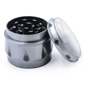 Venta caliente logotipo personalizado barato forma única 55 MM tambor de arce molinillo de hierbas para la venta al por mayor - Product Image 2