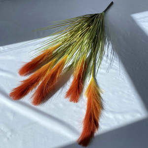 Roseau artificiel à plumes et feuilles 30cm-100cm, imperméable, pour décoration de mariage et de maison - Product Image 3