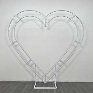 Arco <span class=keywords><strong>de</strong></span> Flores en Forma <span class=keywords><strong>de</strong></span> Corazón <span class=keywords><strong>de</strong></span> Hortensia Roja Más Vendido - Suministros <span class=keywords><strong>de</strong></span> Decoración <span class=keywords><strong>de</strong></span> Bodas con Flores Artificiales <span class=keywords><strong>de</strong></span> Alta Calidad - Product Image 6