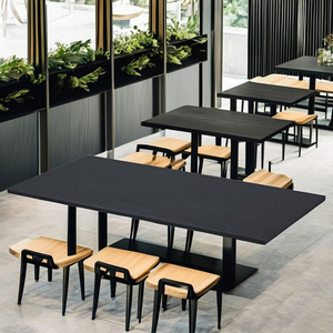 <strong>Butcher</strong> <strong>Block</strong> <strong>Table</strong> Top Slab Wood <strong>Table</strong> Top Wood Restaurant,Wooden Dining <strong>Table</strong> with Marble Top for Kitchen - Product Image 1