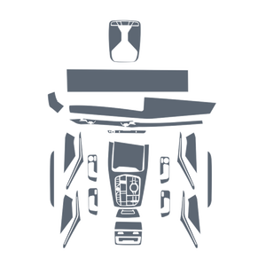 适用于宝马X6 <span class=keywords><strong>G66</strong></span> 2024 2025 PPF保护膜配件内饰透明TPU导航齿轮面板中控台贴纸 - Product Image 1