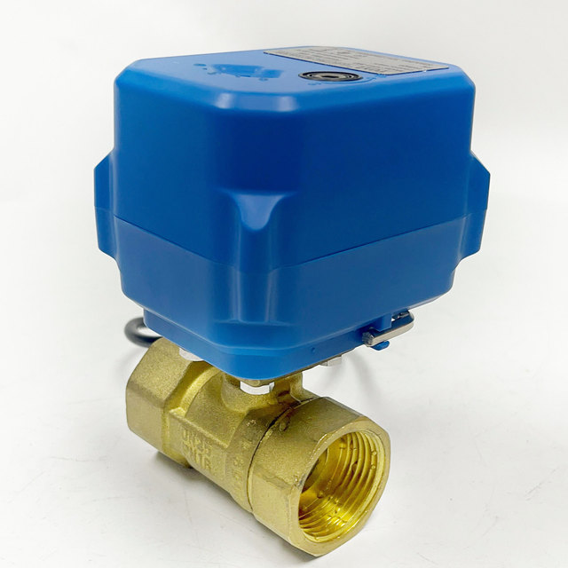 Electric 2 Way Ball Actuators Certified by CE IP65 Protection DN8-DN32 for Water Applications OEM Customizable Torque 10 Nm