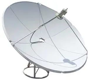 C banda di 6 piedi parabola satellitare con CE & ROHS OEM e ODM Terra di montaggio 180 centimetri