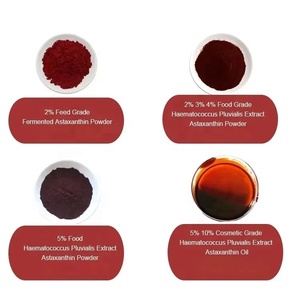 Fabrika toptan HPLC Hematococcus Pluviallis özü Asthaxanthin sentetik astaksantin 10% toz - Product Image 3