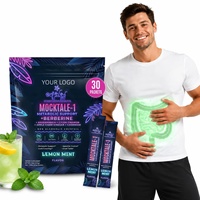 OEM MOCKTALE-1 Compléments de berbérine, mélange de boisson de soutien métabolique, saveur citron menthe, pour adultes, nettoyage du côlon, détox
