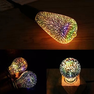 Hot Sale Colorful Fancy LED 3d Firework <b>Bulb</b> <b>Light</b> for Hotel Home Room Decoration LED Decorative Fireworks <b>Light</b> <b>Bulbs</b> - Product Image 3