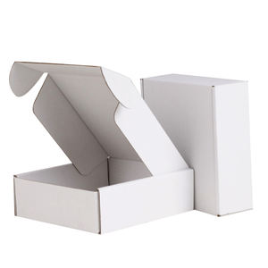Bouquets durables <span class=keywords><strong>E</strong></span>-comm Express Delivery Mailer Box Boîte postale d'expédition blanche pour produits de beauté pour sweats à capuche Honey - Product Image 2
