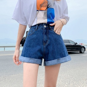 Shorts de nouvelle conception, shorts <span class=keywords><strong>en</strong></span> <span class=keywords><strong>jean</strong></span> tendance à <span class=keywords><strong>taille</strong></span> <span class=keywords><strong>haute</strong></span>, shorts moulants pour femmes - Product Image 4