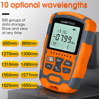 OPM Handheld Mini Fiber Optical Power Meter Probador de cable de fibra óptica-70 + 10 or -50 + 26
