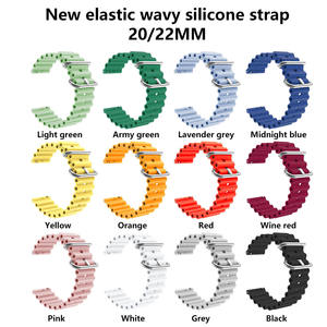 Correa clásica de silicona activa 2 para <span class=keywords><strong>Huawei</strong></span> <span class=keywords><strong>GT</strong></span> 2 <span class=keywords><strong>3</strong></span>, correa de 20mm y 22mm para Samsung Galaxy <span class=keywords><strong>Watch</strong></span> 5 Pro 45mm 4 44mm 40mm - Product Image 2