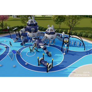 Ensemble d'équipements de jeux pour enfants en plastique pour aire de jeux extérieure, balançoire, toboggan, maison de <span class=keywords><strong>jeu</strong></span> - Product Image 5