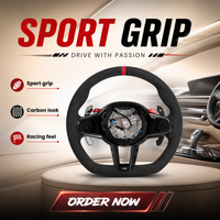 Volant sport en cuir PU style LCI, couleur personnalisée, pour M5/M4/M2 (G05/G20/G30/G2X/G3X/G8X/F9X) M3/X3/M6 2018-2024