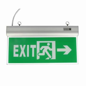 Lampu Tanda Darurat EXIT Kustom Pabrik, Lampu Darurat Kebakaran LED, Lampu Indikator Evakuasi - Product Image 6