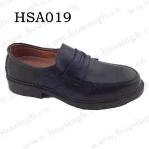 ZH、道路修理工スチールトゥインサート管理安全靴セキュリティガードパトロールアンチヒットドレスシューズ男性用HSA019