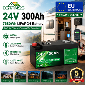 Stock en UE Sin Impuestos Batería <span class=keywords><strong>de</strong></span> Fosfato para Energía Solar LiFePO4 <span class=keywords><strong>de</strong></span> <span class=keywords><strong>12V</strong></span> 24V 100Ah 200Ah 280Ah Paquete <span class=keywords><strong>de</strong></span> Baterías <span class=keywords><strong>de</strong></span> Iones <span class=keywords><strong>de</strong></span> <span class=keywords><strong>Litio</strong></span> <span class=keywords><strong>de</strong></span> <span class=keywords><strong>300Ah</strong></span> 24V - Product Image 1