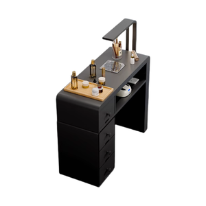 ชุดโต๊ะทำเล็บสไตล์ฝรั่งเศสแบบทันสมัยโต๊ะไม้เฟอร์นิเจอร์สำหรับร้านทำเล็บ - Product Image 3