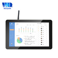 Tablet Android 10.1 Inci Rk3288 untuk Ruang Rapat, Lampu LED Terpasang di Dinding, Tablet PC Industri dengan Tingkat Perlindungan IP65