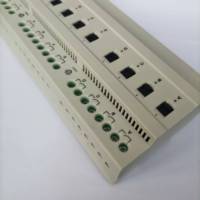 Actionneur KNX/EIB Bus pour domotique, 12 voies, 24 voies, 16A 250V, 4 interrupteurs, 2 prises