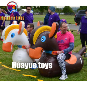 Vente chaude cheval décoratif extérieur personnalisé intéressant course deby sautant mes petits jouets houblon grand videur - Product Image 1