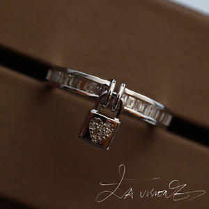 แหวนเพชรแอฟริกาใต้แท้ฝังเงิน 925 ซีรีส์คันทราทักค์ แวร์ทีจีนท์ จิวเวลรี่วินเทจ - Product Image 3