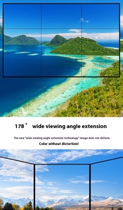 55 inch liền mạch LCD bức tường Video 3x3 màn hình cho bán lẻ trung tâm mua sắm tàu điện ngầm quảng cáo kỹ thuật số biển hiển thị - Product Image 4