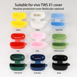 Funda de silicona personalizada para auriculares <span class=keywords><strong>Vivo</strong></span> TWS X1, funda para auriculares, funda para auriculares, fundas para auriculares - Product Image 2
