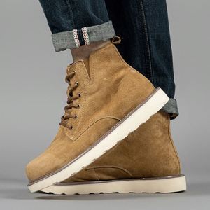 High Quality New Men's Genuine Leather <b>Boots</b> Outdoor <b>Lace</b>-up Italy Brand Fashion Leather <b>Boots</b> Design Big Size 49 - Product Image 6