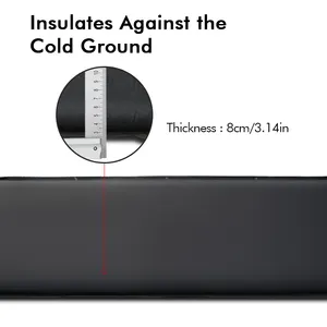 KingGear 야외 폼 캠핑 매트리스 자기 팽창 슬리핑 패드 매트 담요 방수 경량 슬리핑 캠핑 매트 - Product Image 3