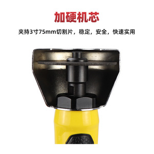 HIFESON 4128 Pneumatic <b>Grinder</b> 3 In Right <b>Angle</b> Air Tool For Metal Deburring Side Exhaust Trigger Switch - Product Image 5
