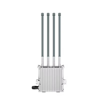 Antenne omnidirectionnelle verticale en fibre de verre pour extérieur 433 MHz 450 MHz à gain élevé